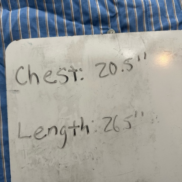 Sezane Tomboy Blue and White Stripe Shirt Size 38 6 Classic Work Timeless - Picture 11 of 13